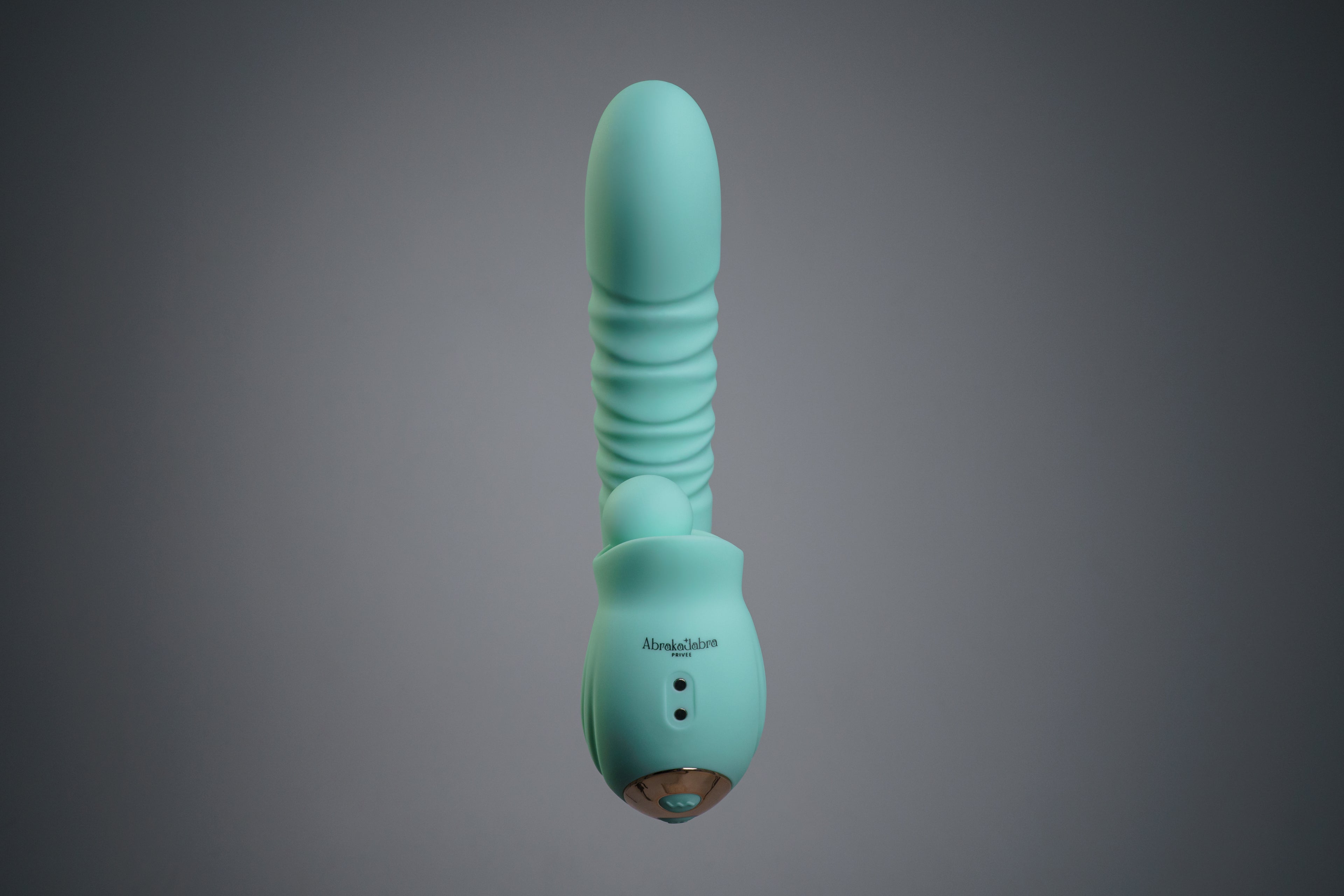 Miami Blue Luxus Vibrator aus Silikon in Mintfarbe